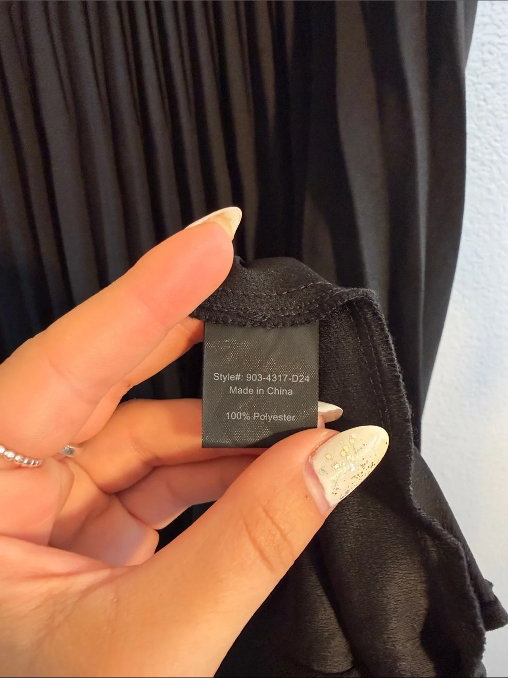 Jenni Kayne Pleated Skirt in Black - M